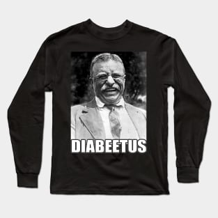 Diabeetus // Brimley Vintage Long Sleeve T-Shirt